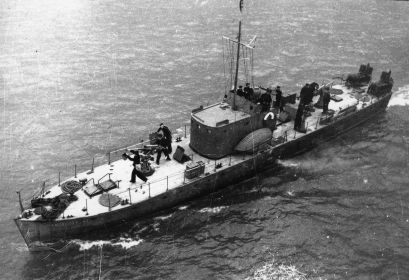 катер Морской охотник -5 (на таком служил С.К.А.)