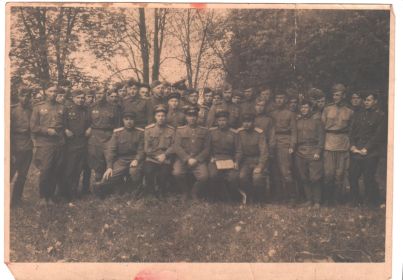 фотография из фронтового альбома деда