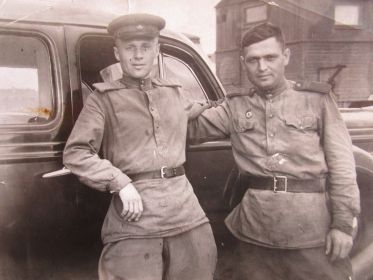Гирько Иван Игнатьевич, Лемешко Иван Исакович - Ладейное Поле 1944г.