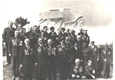9 мая 1985 года. Город Волхов. Ветераны 54-й армии Ленингадского и Волховского фронтов