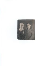 Рыжов АП с другом 07.03.1944г