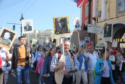 Бессмертный полк 9 мая 2016 г.