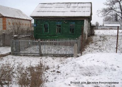 Второй дом Василия Никоноровича