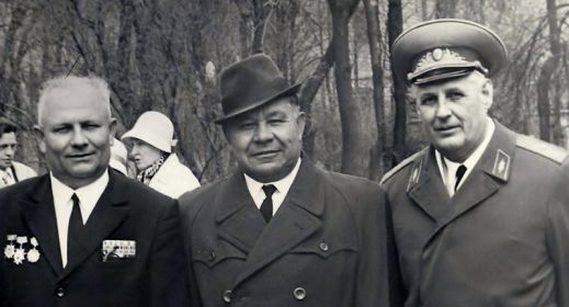 Встреча ветеранов, Москва,1985г.