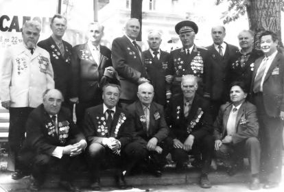Встреча ветеранов, Москва,1985г.