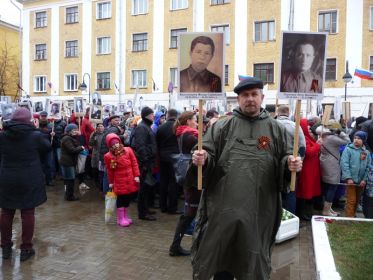 В строю Бессмерного полка 2017г.