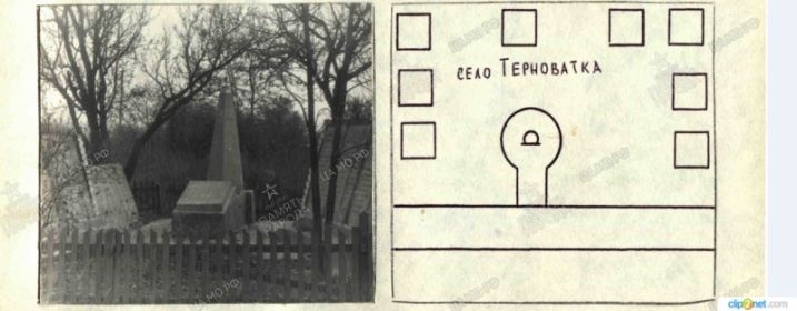 Братская могила в селе Терноватка