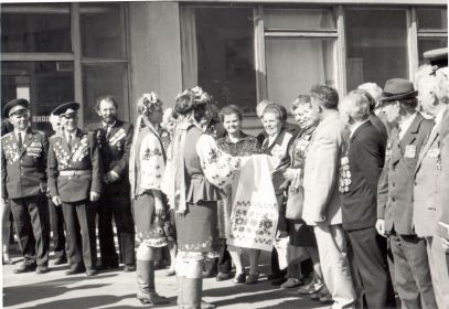 г. Полтава1984 г. слева направо: Водолазкий А.И., Сидельников Александр Егорович, Бабенко  Владимир Викторович