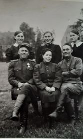 Боевые друзья, встреча Победы в Германии, г. Циттау, 1945 г.
