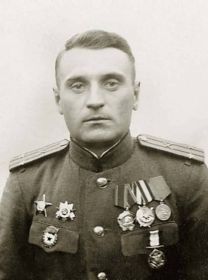 Гв. полковник Н.С. Кошелевич, командир 218-го Гв. арт. полка