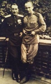 Прилуцкий И.М. и Загайко Архип Митрофанович, Берлин, 22.06.1945 г.