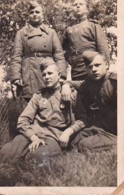 лето 1945 Чехословакия сослуживцы