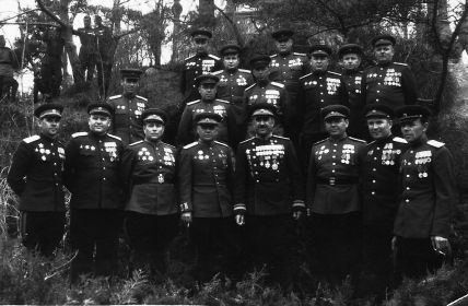 Уникальная фотография... командование 139 армией, во главе с генералом Людниковым...