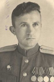 Мирошкин Василий Иосифович, красноармеец, огнемётчик 141-й огнемётной роты в 1944 году