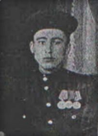 Яковлев Трофим Павлович, красноармеец, огнемётчик 3-го взвода 141-й огнемётной роты