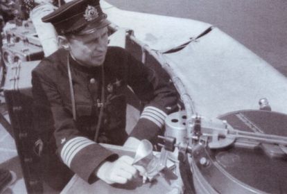 Командир лидера "Харьков", капитан 2 ранга Мельников Пантелеймон Александрович 1909-1980