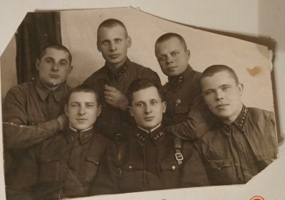 Коммунисты 5 батареи 159 зап 54 зад ноябрь москва 1941