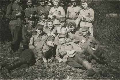 Фото военных лет (14) сентябрь 1945 Польша Лович