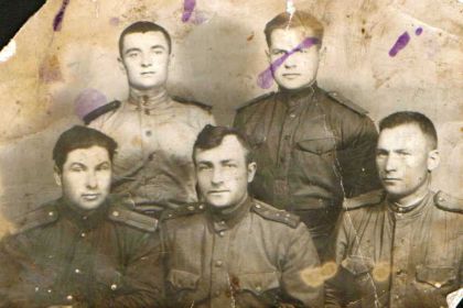 фото Чехословакия г. Табор 1945 год с сослуживцами