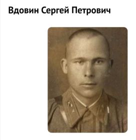 Вдовин Сергей Петрович