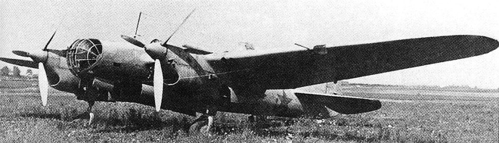 317-й РАП, авиационная эскадрилья, аэродром Вормс, 1941 год. Самолёт СБ (АНТ-40)