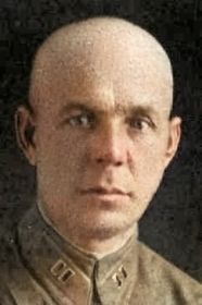 майор Дормидонтов Иван Арсентьевич (3.04.1899-27.01.1942)-первый командир 1265 стр. полка