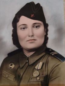 Скоробогатова (Бегашевская) Вера Фёдоровна.  Санитарка. 65  ОРМУ 58 А