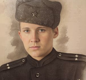 Усков Михаил Георгиевич, 1923 г.р. Стрелок-пулемётчик 2-го стрелкового батальона 293 гв сп 96 гв сд.