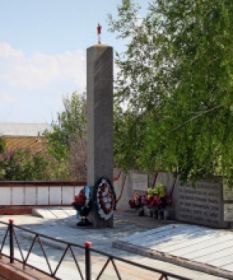 Ращупкин Дмитрий Поликарпович-красноармеец 440-го СП 64-й СД геройски погиб 09.12.42года и похоронен Сталинградская обл. Городищенский р-н, высота-145,1, в 3-х км с-з д. Орловка. Этот фронтов