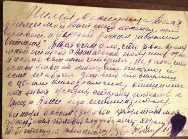 Письма сестре