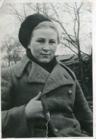 Тимофеева (Илясова) Анна Тимофеевна