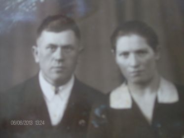 Константин Петрович с женой Ниной