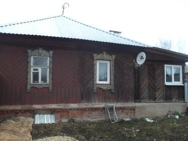 Дом в Октябрьском посёлке, где до конца жизни проживал Г.С. Овчинников