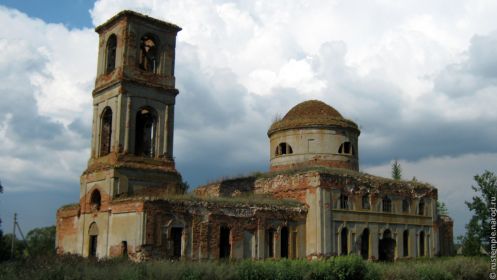 Вознесенская церковь с.Куликово, где крестили Павла Павловича