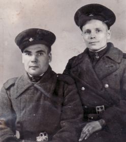 Фото с однополчанином