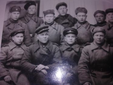 Пономарев КТ с военнными сидит второй слева