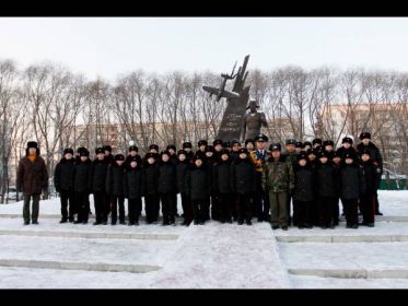 70 лет подвигу огненного экипажа Ивана Черных. Томск. 2011 год.