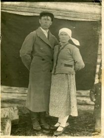 Голубев АИ с женой Анастасией