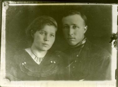 Малышев А.Н. с женой Марией Ивановной