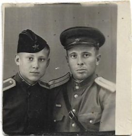 Мои родные дяди Козин Петр ( справа) и Козин Николай.