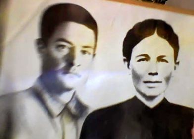 Андрей с женой Агафьей