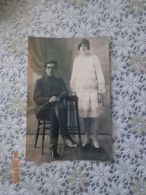 Фото с женой Еленой  Тукало(Мацкевич ), 1929г.
