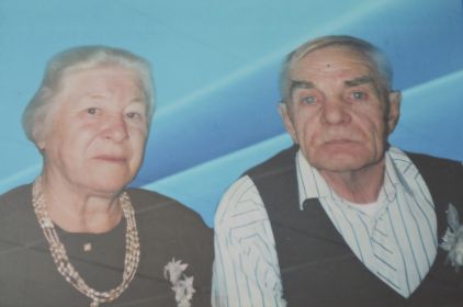 Полоумова Анна Николаевна с мужем Густавом Карловичем