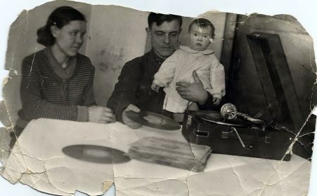 Семья Дегтяревых накануне войны 1941