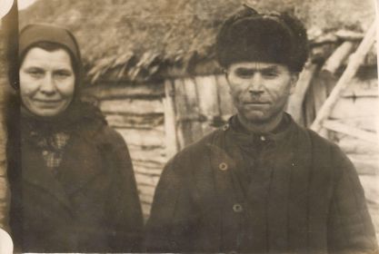 Кранин Федор Дмитриевич с женой Ольгой Павловной
