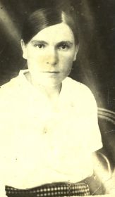 Вдова Семенихина Мария Ефремовна