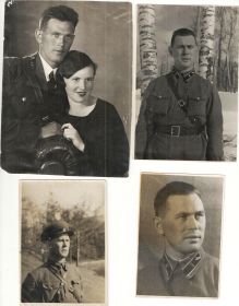 Довоенная фотография моего деда со своей женой Клинковой Верой Кузьминичной