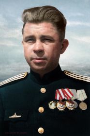 Командир подводной лодки «С-13» капитан 3-го ранга Александр Иванович Маринеско