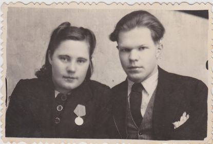 Сестра Екатерина с мужем Вячеславом