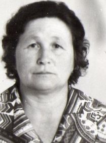 Табунова (Горохова) Вера Ивановна - жена Николая.